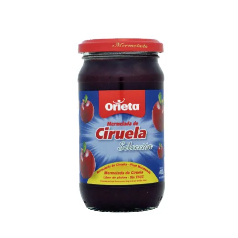 Orieta Mermelada de Ciruela frasco 400 g