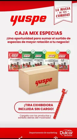 Yuspe Caja Mix Especias