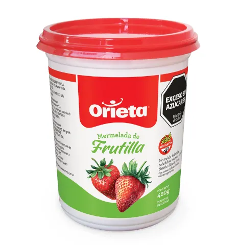 Orieta Mermelada de Frutilla Light pote 420 g