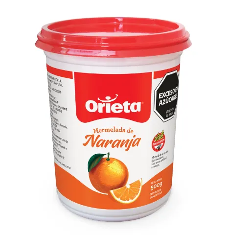Orieta Mermelada de Naranja pote 500 g